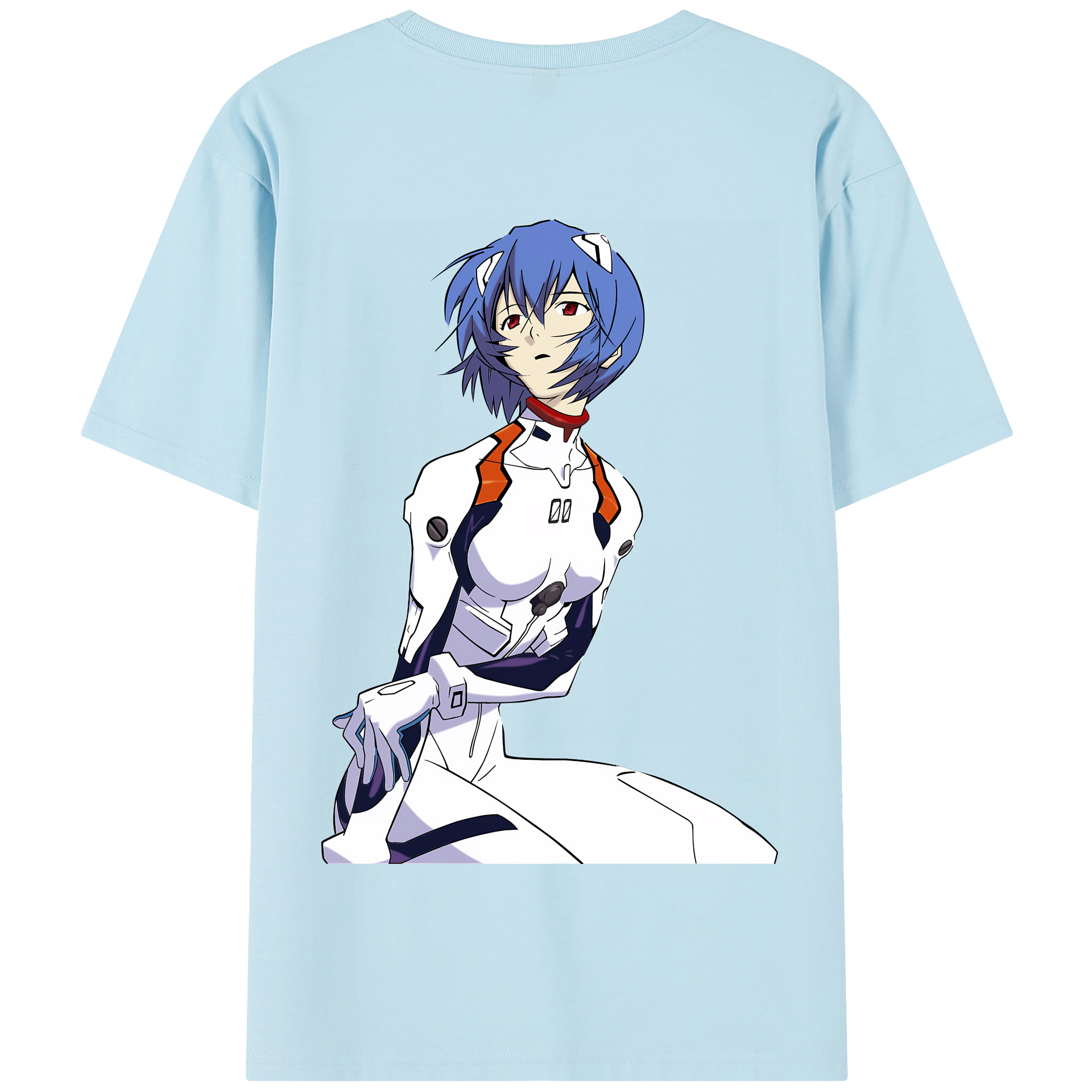 （画像用） EVA 新世紀エヴァンゲリオン 綿100％半袖Tシャツ（背面プリント）